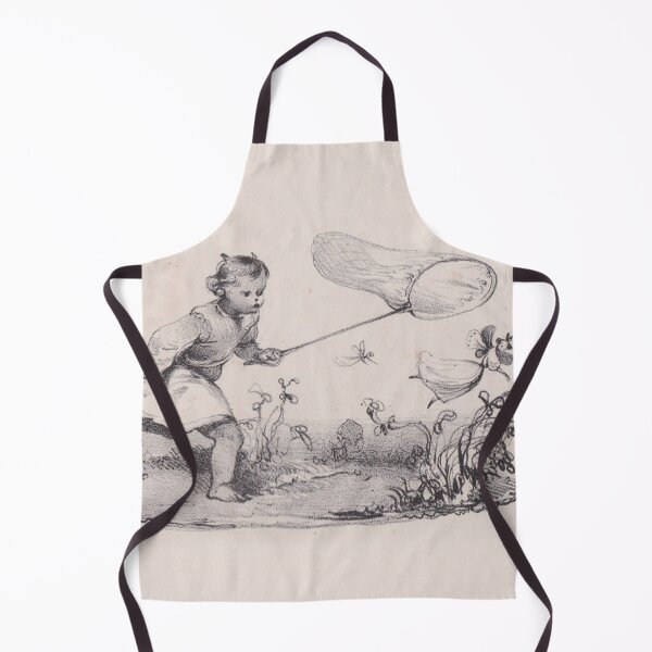 Item preview, Little girl chasing fairies designed and sold by Vintage Designs +.