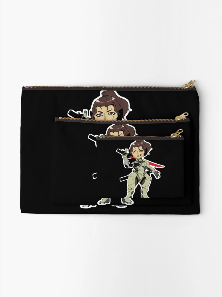 Thumbnail 2 of 4, Zipper Pouch, Jetstream Sam Sticker Sticker designed and sold by allysonhat.