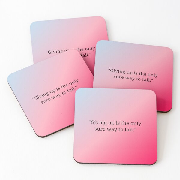 Item preview, Giving up is the only sure way to fail designed and sold by Credere.