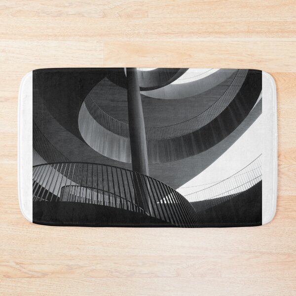 Item preview, black and white antinori cave staircase architecture designed and sold by Nebulae-Art.
