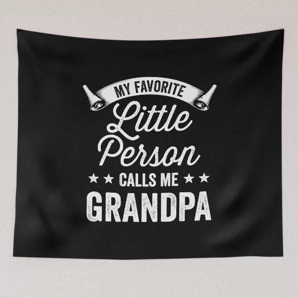 Item preview, My Favorite Little Person Calls Me Grandpa Grandfather designed and sold by haselshirt.