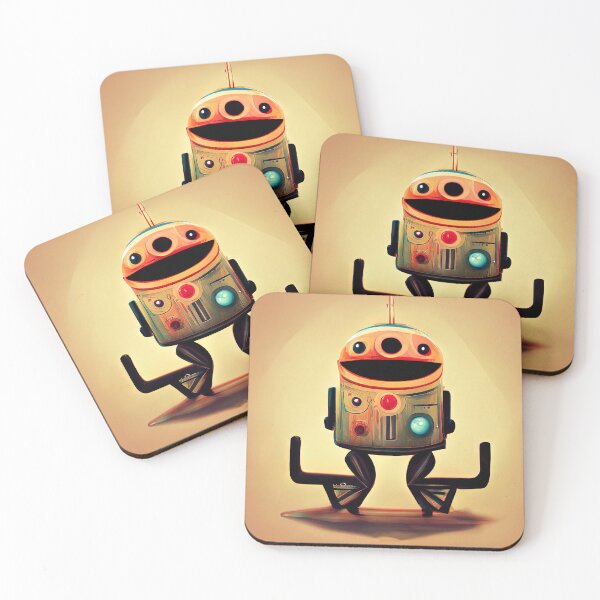 Item preview, Retro-Futurist Robot designed and sold by AM FineArtPrints.