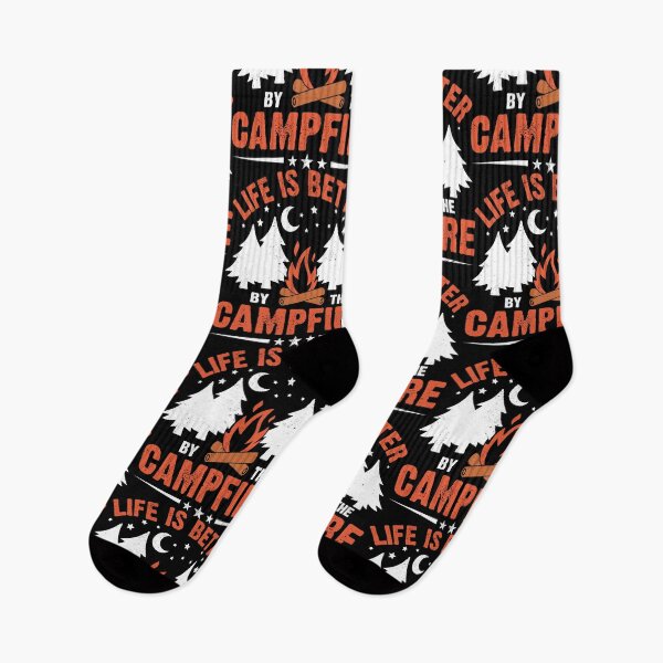Item preview, Life Is Better By The Campfire Nature Lover Proud Camper designed and sold by haselshirt.
