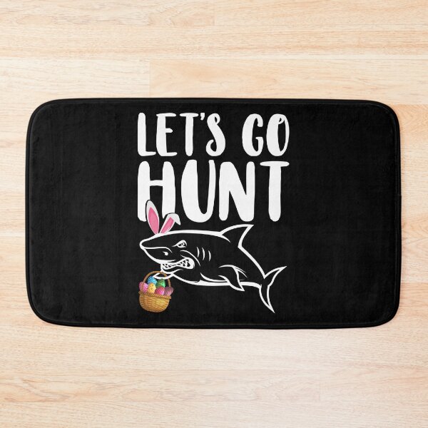 Item preview, Let's Go Hunt Quotes Funny Bunny Easter Egg Hunting designed and sold by haselshirt.