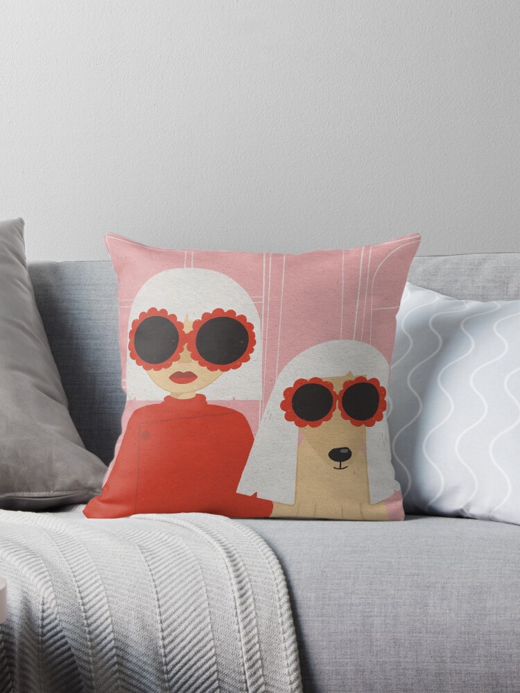 Item preview, Throw Pillow designed and sold by Mister-Lapin.
