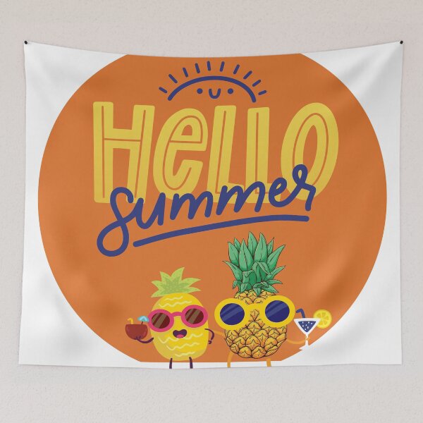 Item preview, hello summer designed and sold by naturehikers.