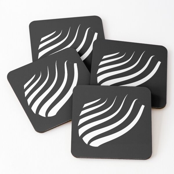 Item preview, Curved Lines Gradient - Black & White designed and sold by SBWorld.