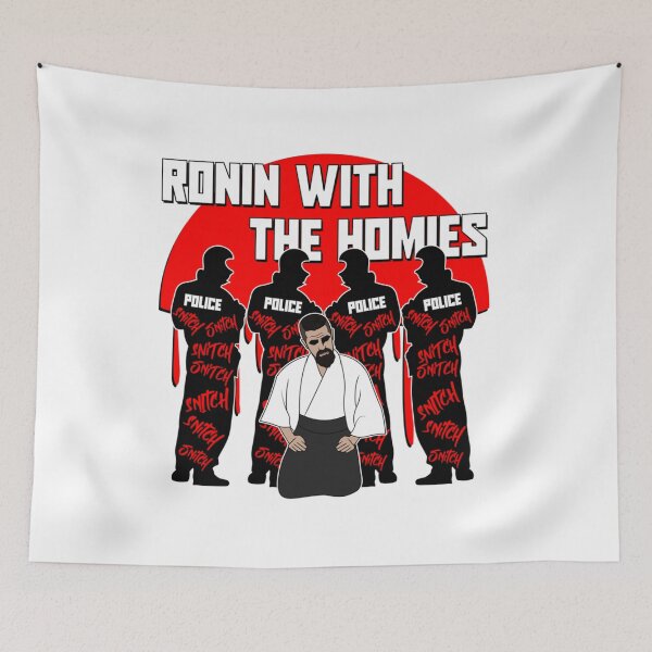 Item preview, Ronin with the Homies   designed and sold by IndieFoxandMoo.