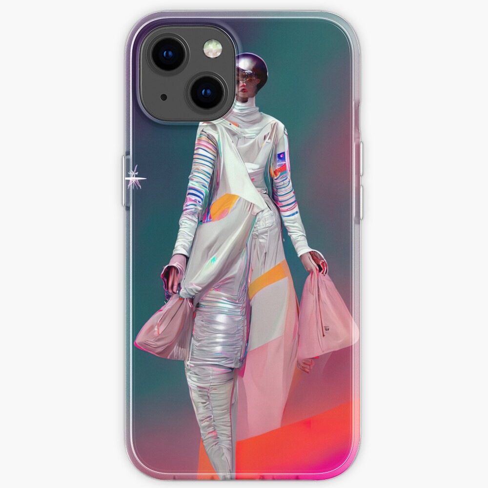 Futuristic Space Age Fashion Concept iPhone Case