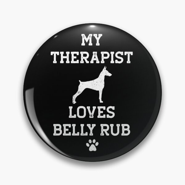 Artikelvorschau, My Therapist is My Doberman Pinscher entworfen und verkauft von rafaeltto.