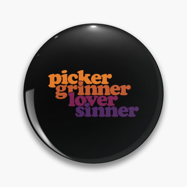 Item preview, Picker Grinner Lover Sinner Essential T-Shirt designed and sold by denissebla.