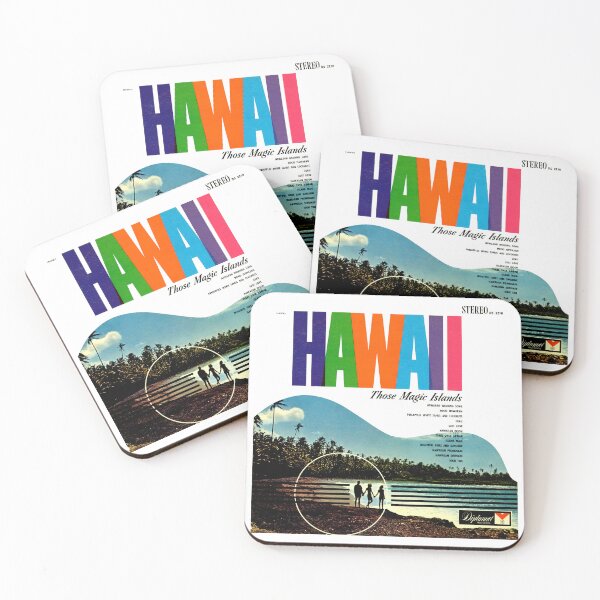 Item preview, HAWAII - THOSE MAGIC ISLANDS - RECORD SLEEVE designed and sold by ThrowbackAds.