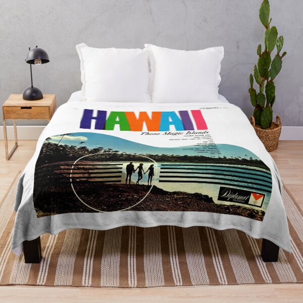 Item preview, HAWAII - THOSE MAGIC ISLANDS - RECORD SLEEVE designed and sold by ThrowbackAds.