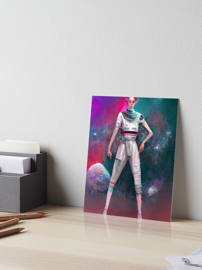 Futuristic Space Age Fashion Concept Poster for Sale by AVisionInPink