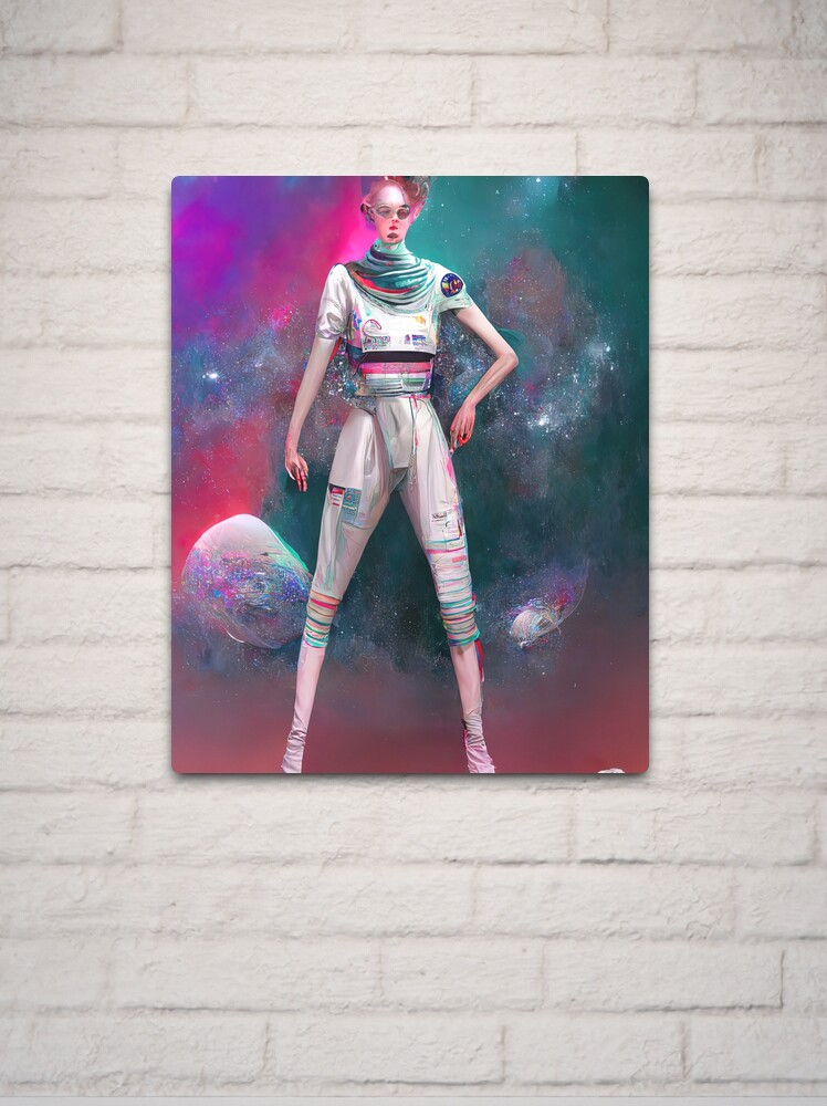 Futuristic Space Age Fashion Concept Art Print for Sale by AVisionInPink