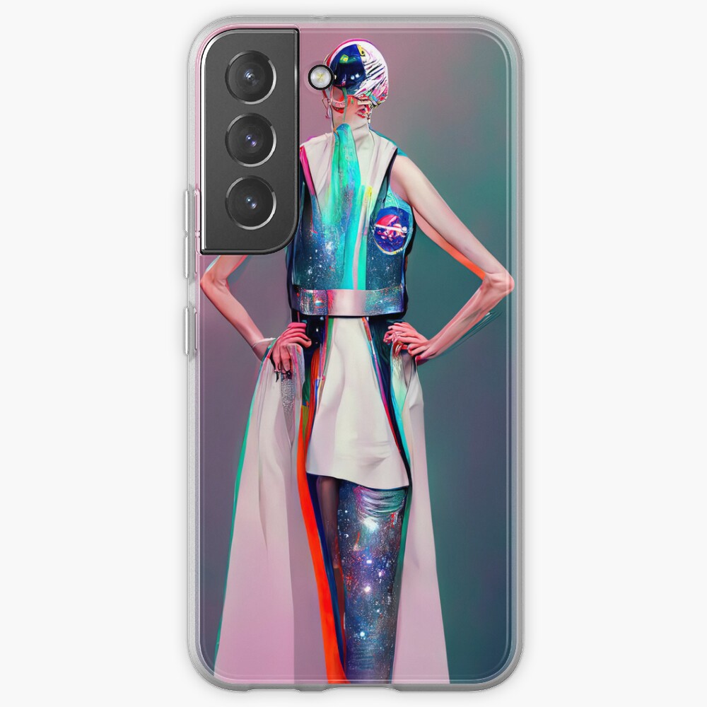 Futuristic Space Age Fashion Concept Samsung Galaxy Phone Case