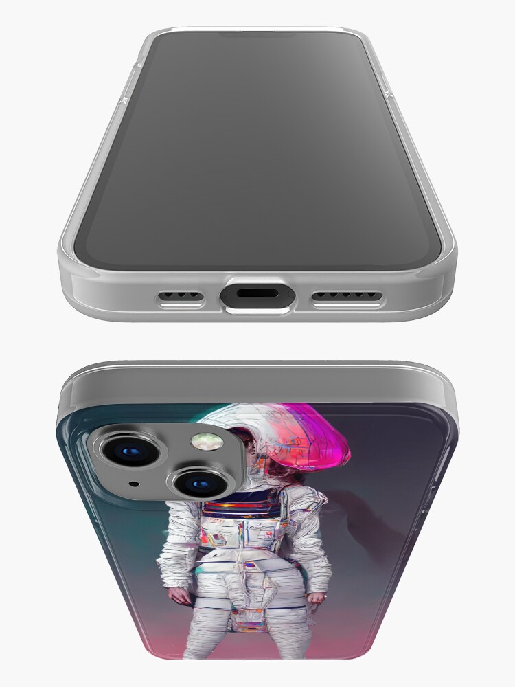 Alternate view of Futuristic Space Age Fashion Concept iPhone Case