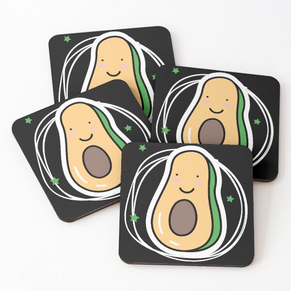 Item preview, Cute Avocado designed and sold by foodiexpress.