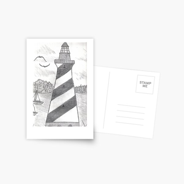 HATTERAS LIGHTHOUSE Postcard