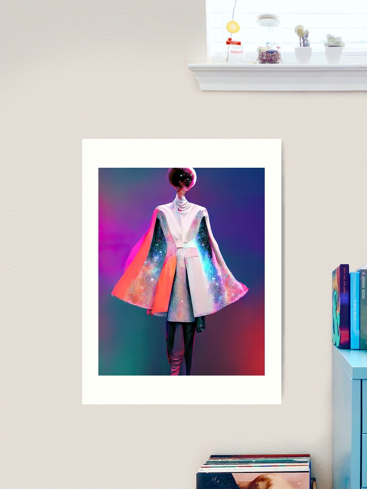 Futuristic Space Age Fashion Concept Metal Print for Sale by AVisionInPink