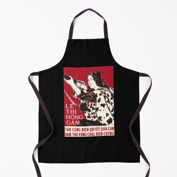 Item preview, Le Thi Hong Gam_ Attack and Kill Enemy Directly Vintage Vietnam War Propaganda   designed and sold by IndieFoxandMoo.