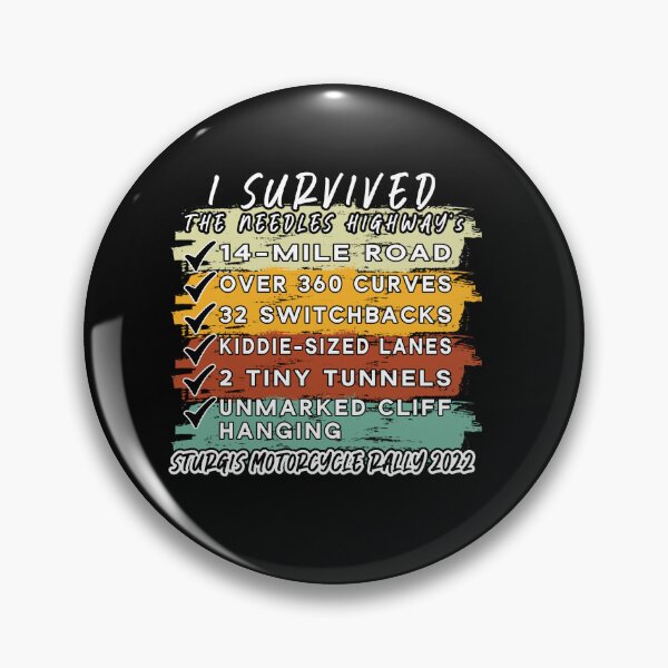 Item preview, I survived Needles Highway 2022 designed and sold by DisenyosDeMike.