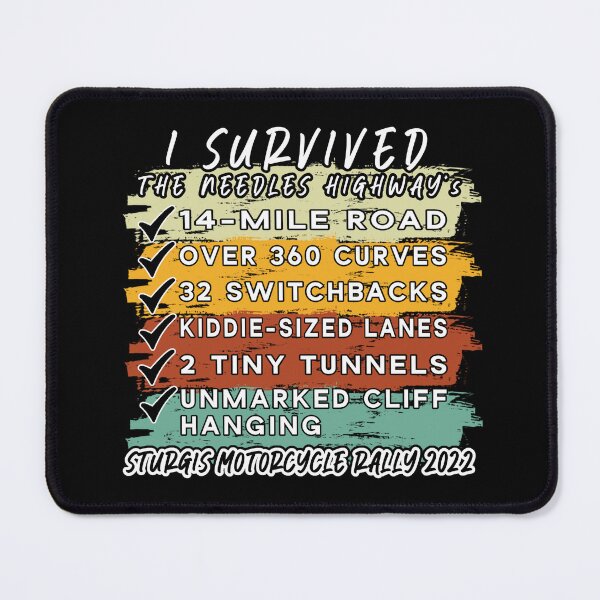 Item preview, I survived Needles Highway 2022 designed and sold by DisenyosDeMike.