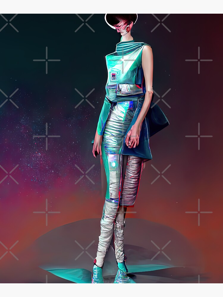 Futuristic Space Age Fashion Concept by AVisionInPink