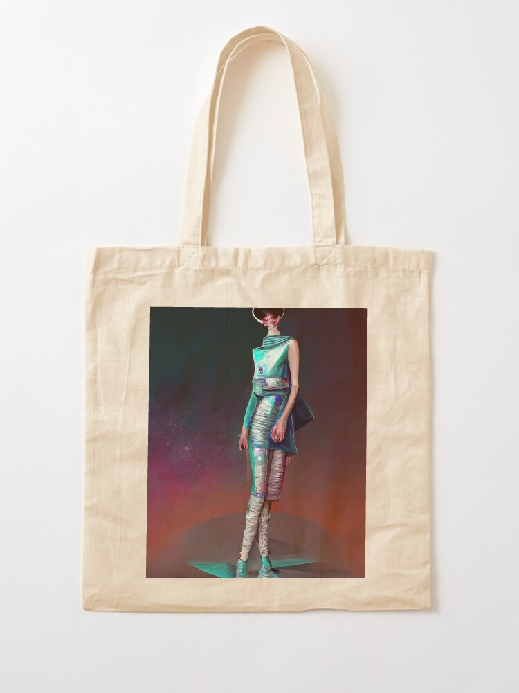 Alternate view of Futuristic Space Age Fashion Concept Tote Bag