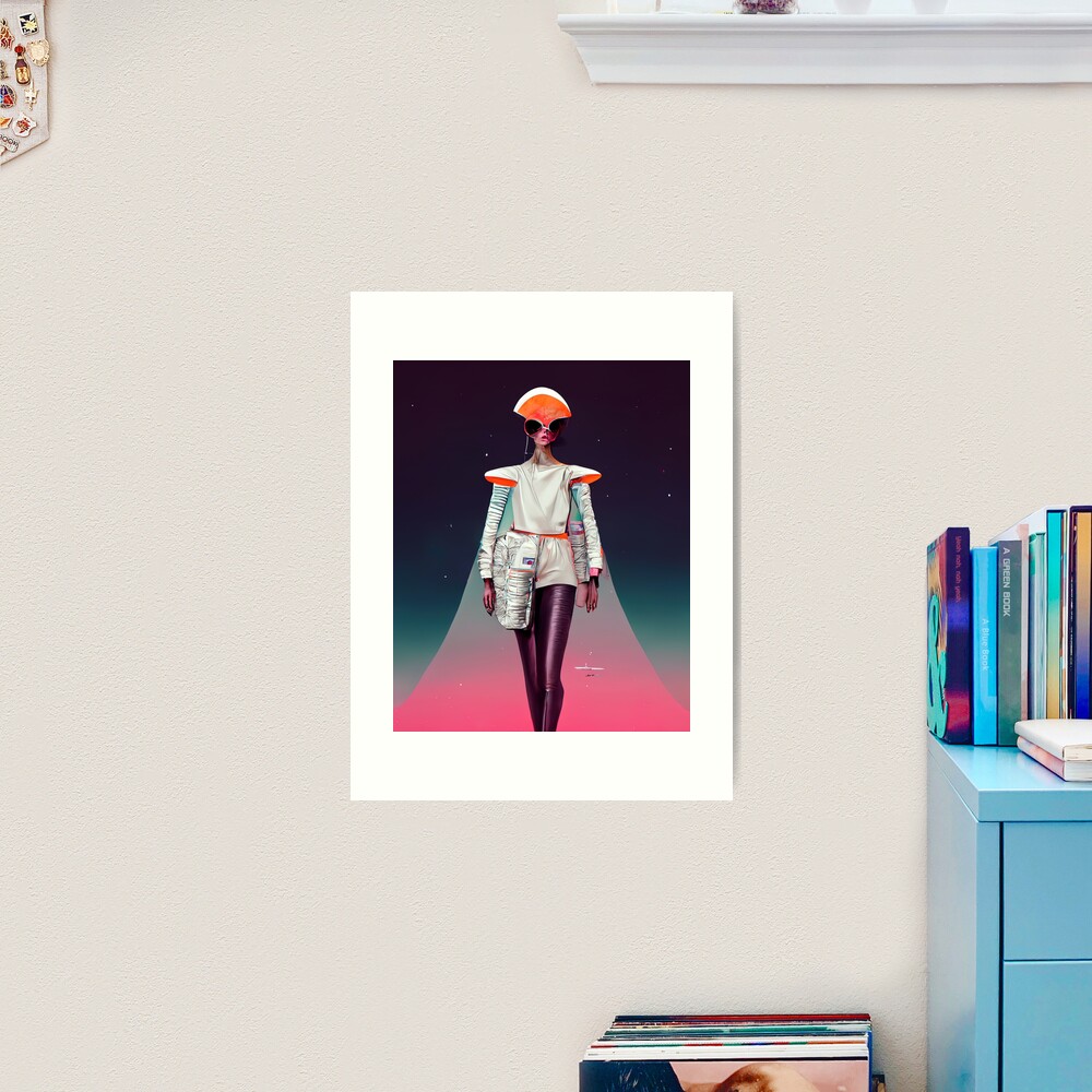 Futuristic Space Age Fashion Concept | Poster