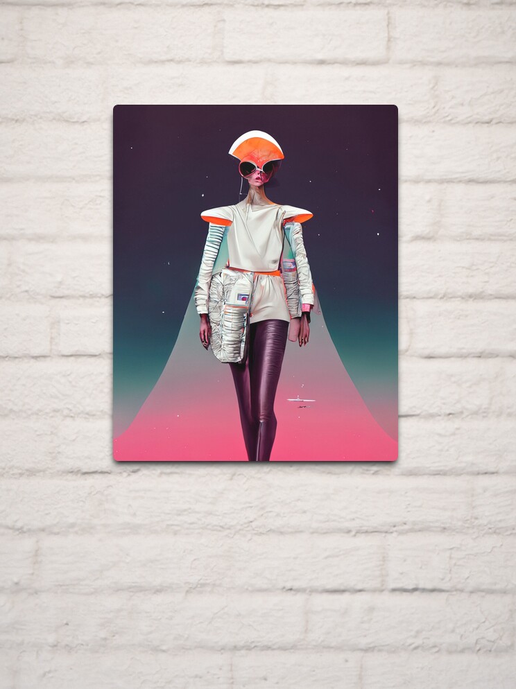 Futuristic Space Age Fashion Concept Poster for Sale by AVisionInPink