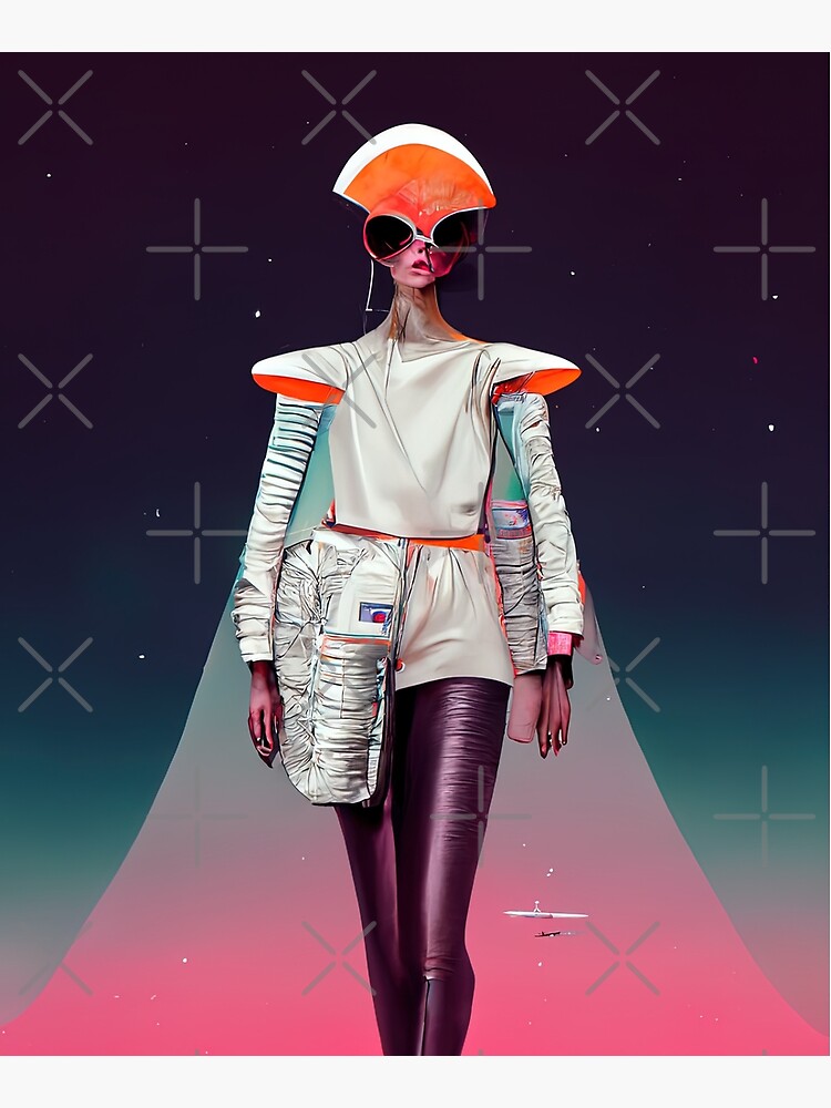 Futuristic Space Age Fashion Concept by AVisionInPink