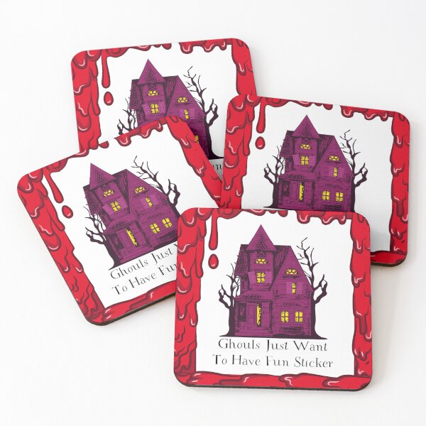Item preview, Ghouls Just Want To Have Fun Sticker & floor pillow designed and sold by Clothesaccess.