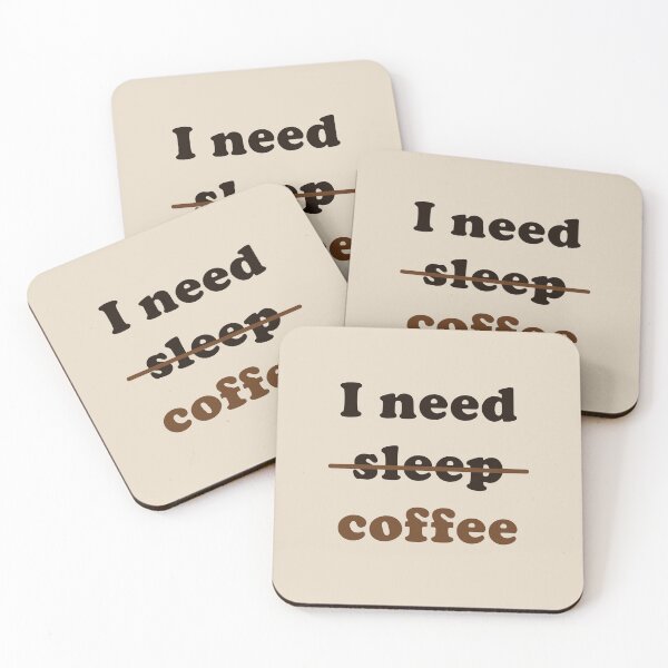 Item preview, I Need Coffee, Not Sleep designed and sold by lexa-jpg.