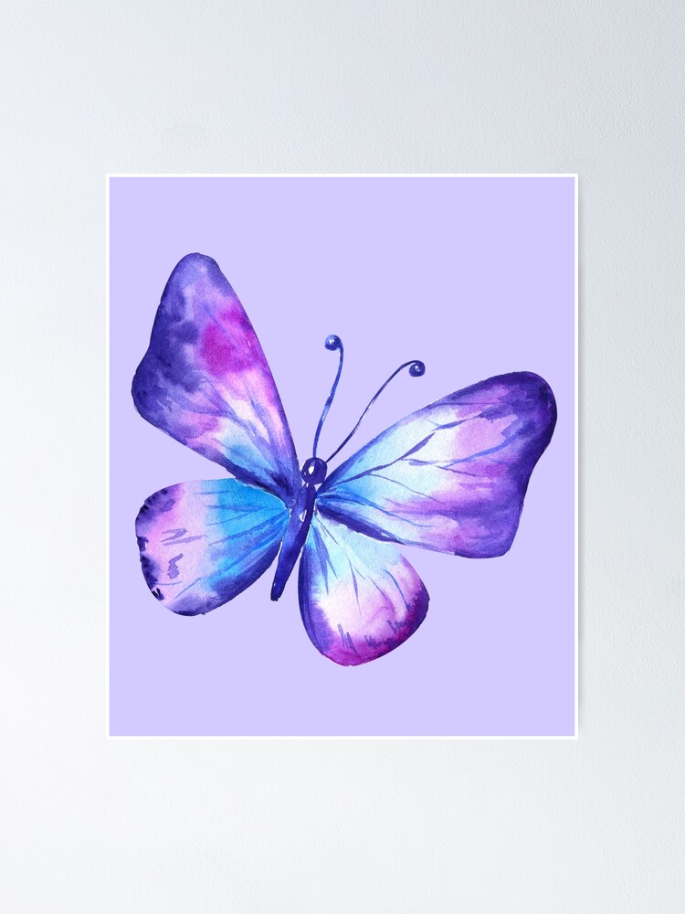 Pastel Purple Art Canvas Posters