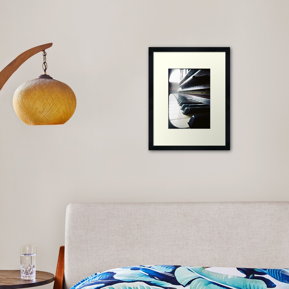 Won't somebody play me? Framed Art Print