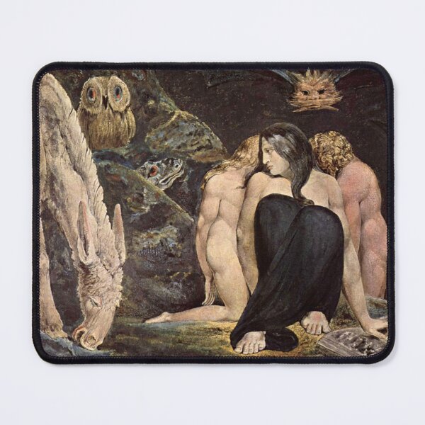 Item preview, William Blake - Hecate_The Night of Enitharmon's Joy designed and sold by HomeGallery.