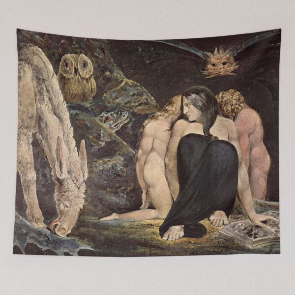 Item preview, William Blake - Hecate_The Night of Enitharmon's Joy designed and sold by HomeGallery.