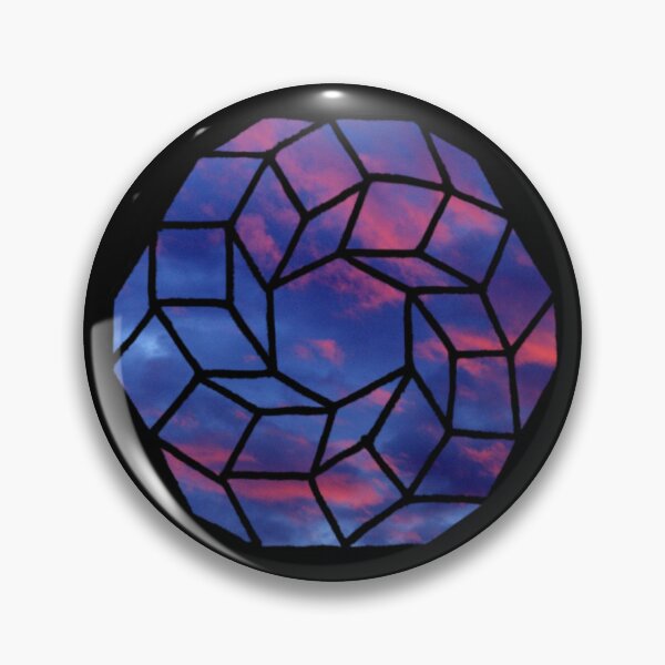 Aperçu de l'œuvre Tore cube bleu foncé créée et vendue par createVisions.