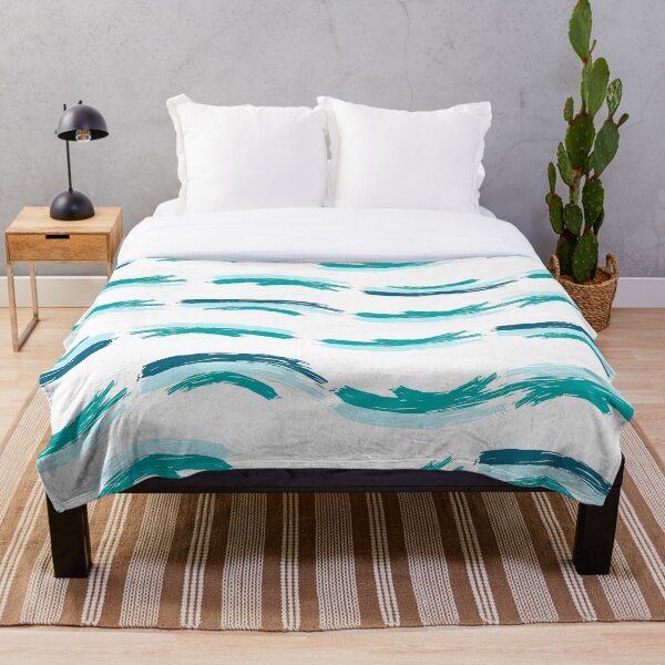 Artikelvorschau, Blue Sea Waves Pattern-Genießen Sie den Sommer und das Salzleben entworfen und verkauft von KAPAA.