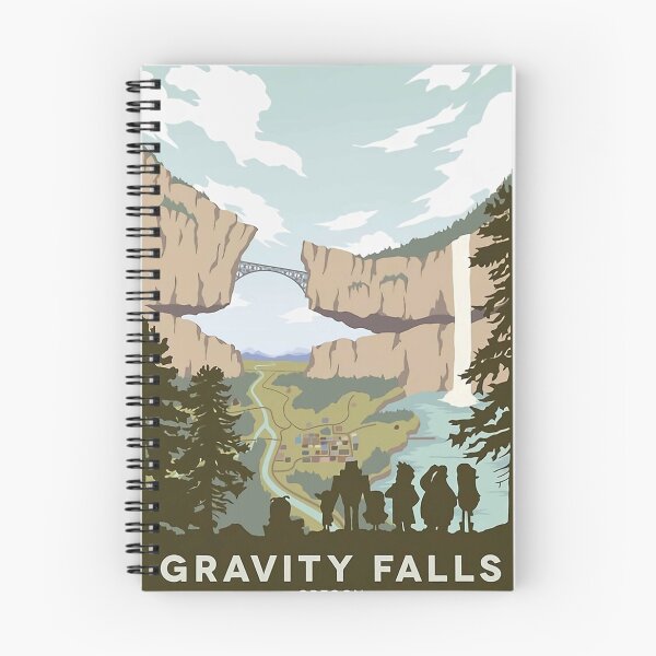 Item preview, Parque Nacional Gravity Falls Póster designed and sold by antoinehamm.