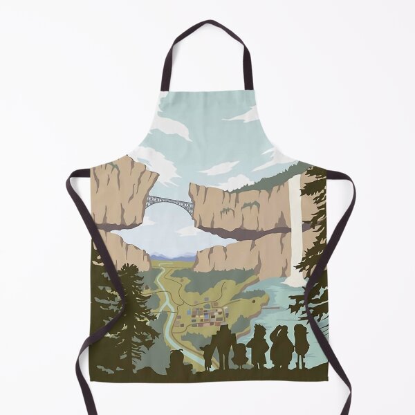 Item preview, Gravity Falls National Park Poster designed and sold by antoinehamm.