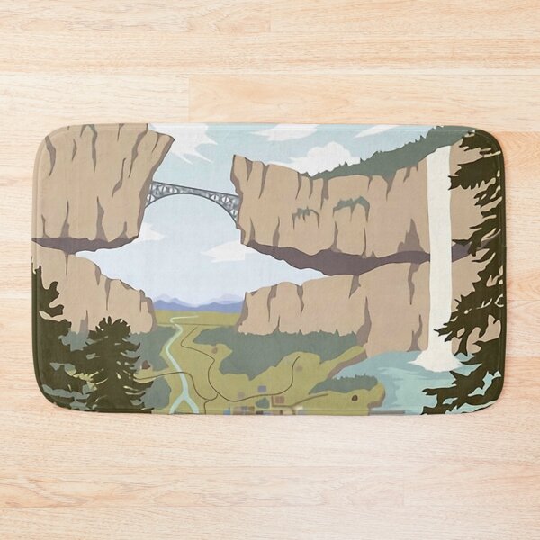 Item preview, Gravity Falls National Park Poster designed and sold by antoinehamm.