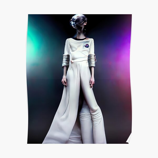 Futuristic Space Age Fashion Concept | Poster