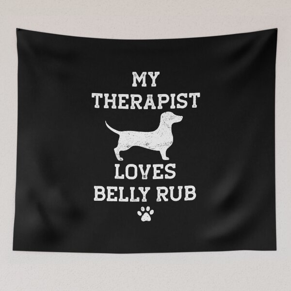Item preview, My Therapist is My Doxie designed and sold by rafaeltto.