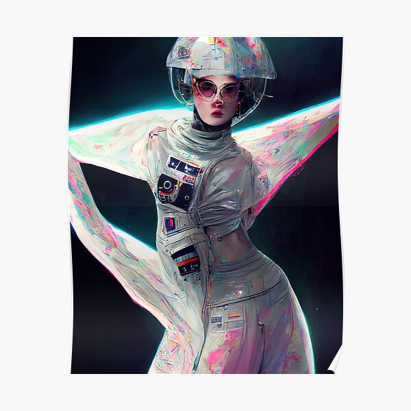 Futuristic Space Age Fashion Concept | Poster