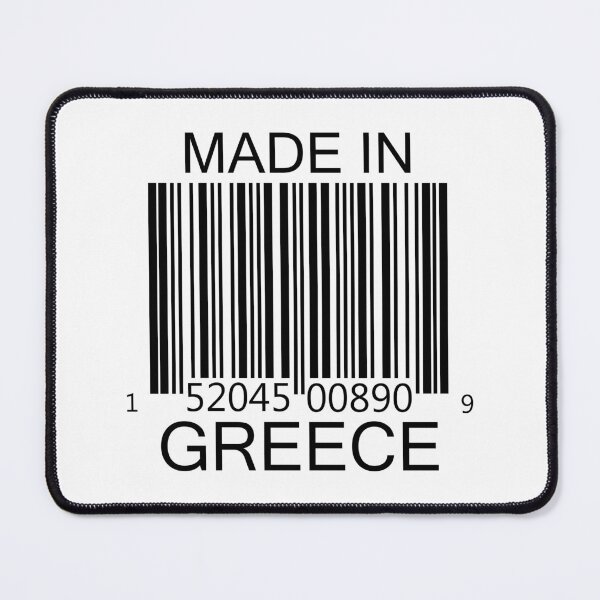 Item preview, Made in Greece Barcode designed and sold by Mariv19.
