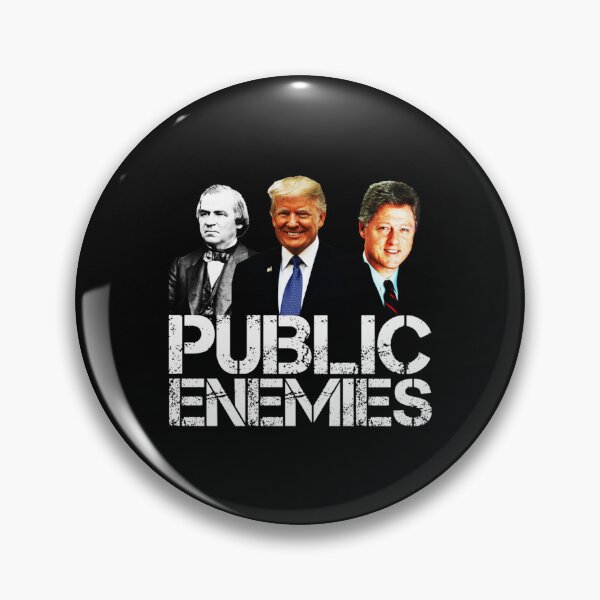 Item preview, Public enemies Trump   designed and sold by IndieFoxandMoo.