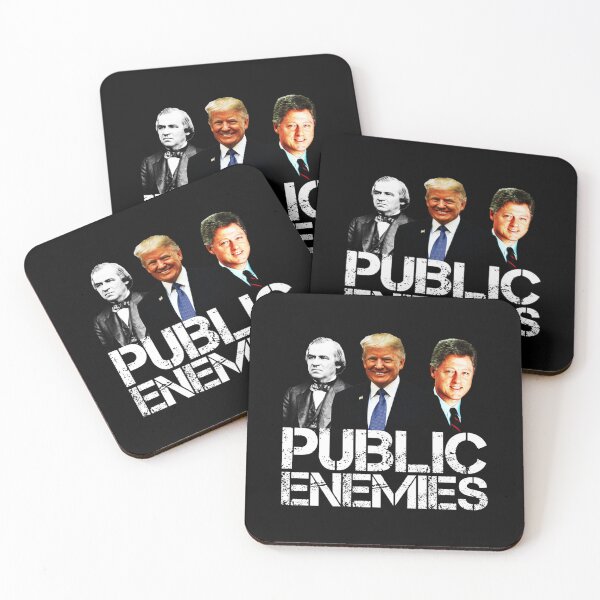 Item preview, Public enemies Trump   designed and sold by IndieFoxandMoo.
