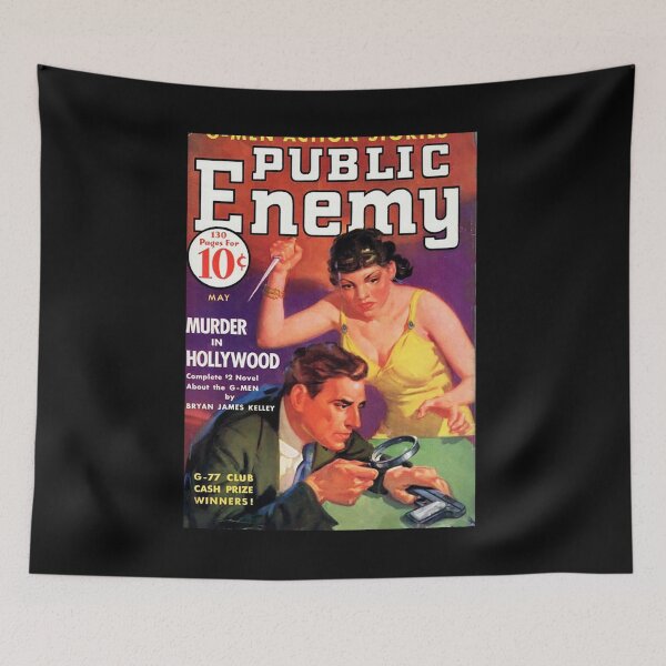 Item preview, Public Enemy - Murder In Hollywood   designed and sold by IndieFoxandMoo.